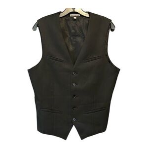 Express Men’s Adjustable Back Black Vest